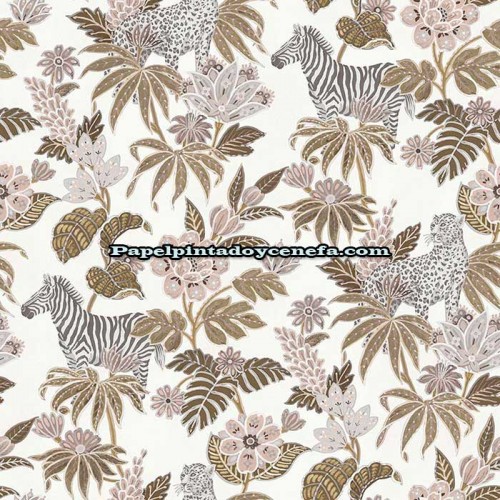 Rollo Papel Pintado FLORA GESTERA Referencia  18521.