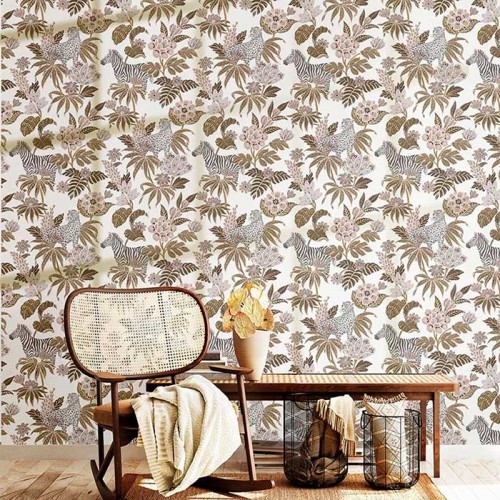 Rollo Papel Pintado FLORA GESTERA Referencia  18521.