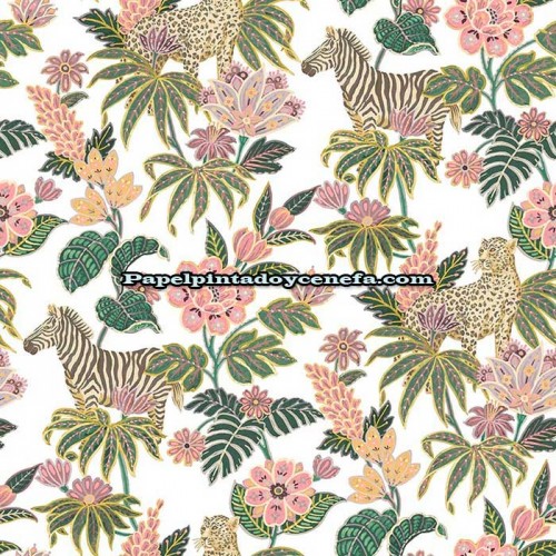 Rollo Papel Pintado FLORA GESTERA Referencia  18522.