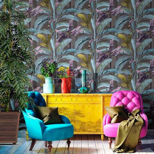 Rollo Papel Pintado FLORA GESTERA Referencia  18543.