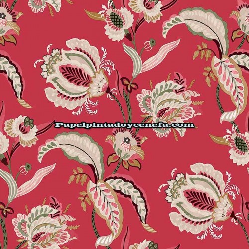 Rollo Papel Pintado FLORA GESTERA Referencia  18554.