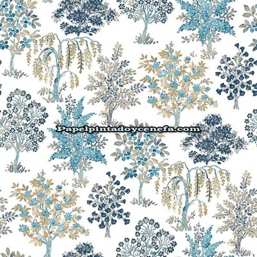 Rollo Papel Pintado FLORA GESTERA Referencia  18556.