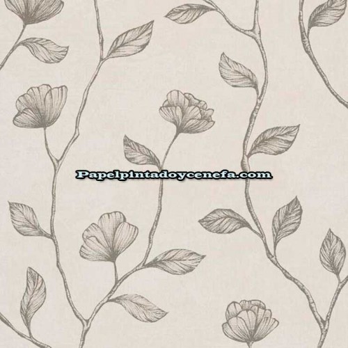 Rollo Papel Pintado HOJARASKA Referencia  001-HOJA.