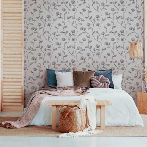 Rollo Papel Pintado HOJARASKA Referencia  003-HOJA.