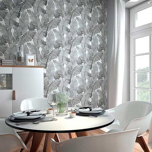 Rollo Papel Pintado HOJARASKA Referencia  015-HOJA.