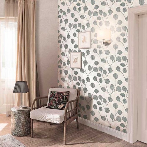 Rollo Papel Pintado HOJARASKA Referencia  049-HOJA.