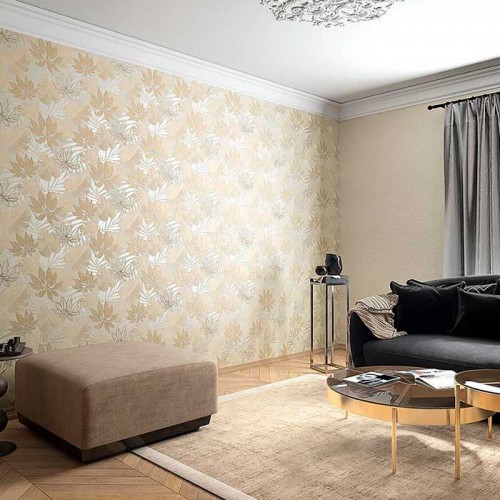 Rollo Papel Pintado HOJARASKA Referencia  050-HOJA.