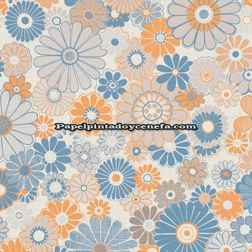 Rollo Papel Pintado RETRO CHIC Referencia  39535-2.