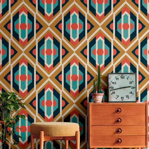 Rollo Papel Pintado RETRO CHIC Referencia  39531-4.