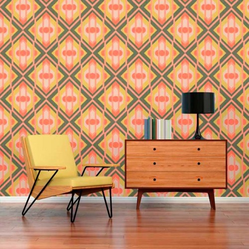 Rollo Papel Pintado RETRO CHIC Referencia  39531-3.