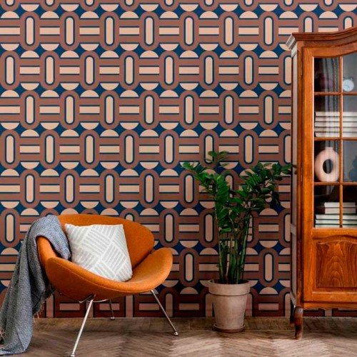 Rollo Papel Pintado RETRO CHIC Referencia  39536-3.