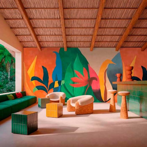 Mural CASA AZUL Referencia  M-76343670.