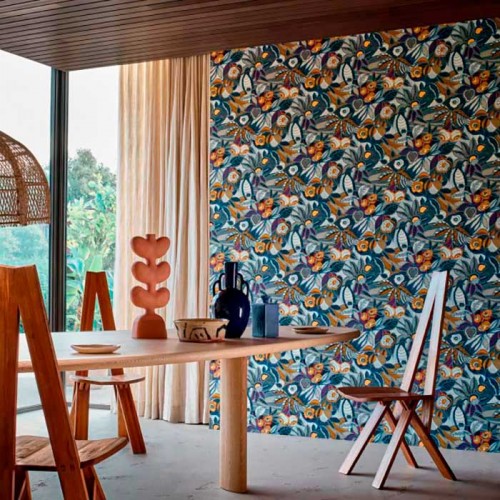 Rollo Papel Pintado CASA AZUL Referencia  76300508.
