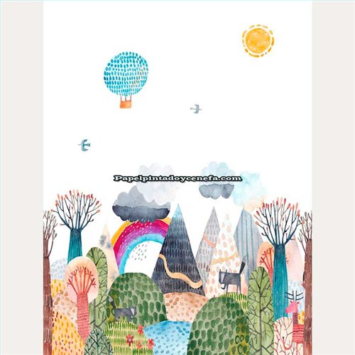 Mural CUTE WALLS Referencia  M-CW6048-1.