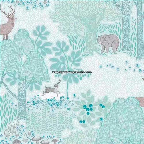 Rollo Papel Pintado LILLY + LUIS Referencia  77133-1.