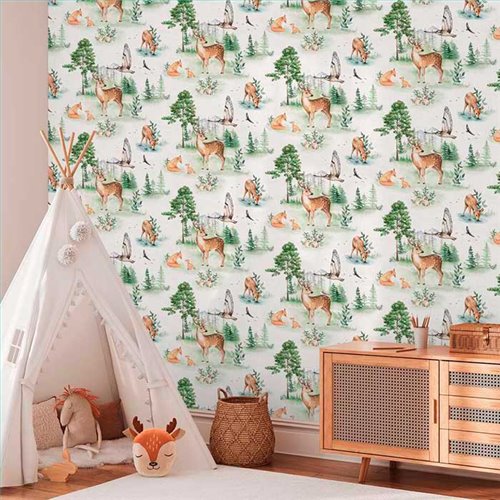 Rollo Papel Pintado LILLY + LUIS Referencia  77172-1.