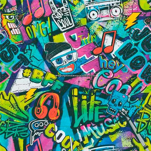 Rollo Papel Pintado LILLY + LUIS Referencia  77142-1.