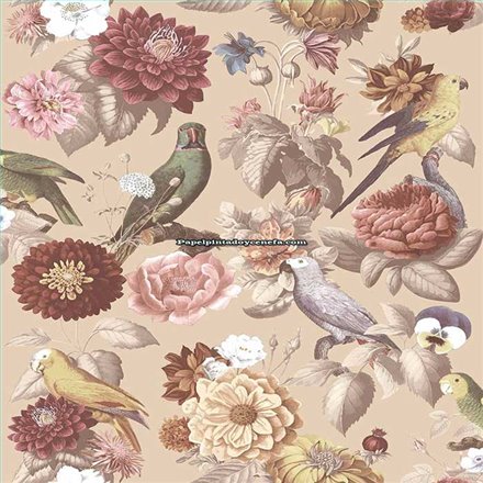 Rollo Papel Pintado D´FLOWER Referencia  1615548.
