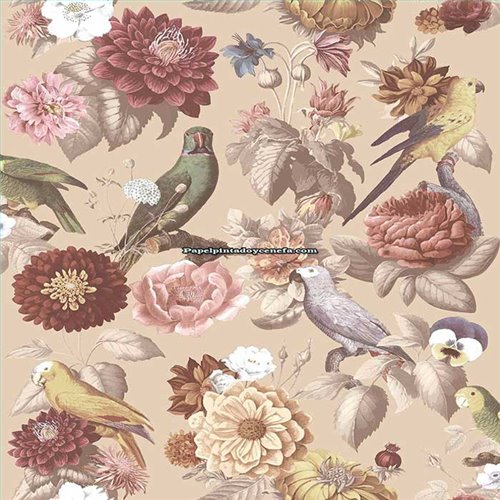 Rollo Papel Pintado D´FLOWER Referencia  1615548.