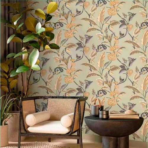 Rollo Papel Pintado D´FLOWER Referencia  1615509.