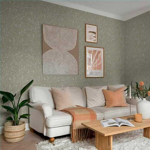 Rollo Papel Pintado FIBERS & THREADS Referencia  TH90307.