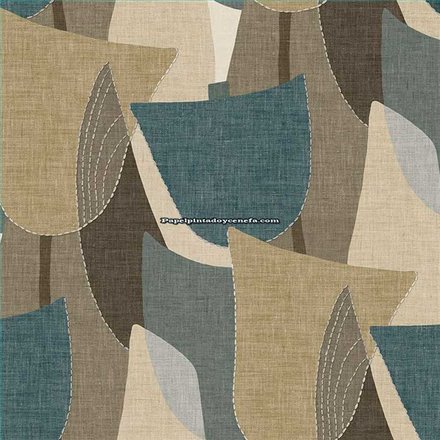 Rollo Papel Pintado FIBERS & THREADS Referencia  TH90005.