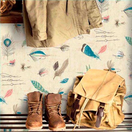 Rollo Papel Pintado CARL ROBINSON 21 THE GENTLEMAN Referencia  CL72001.