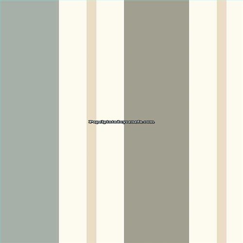 Rollo Papel Pintado NANTUCKET STRIPES REVISITED Referencia  SR21305.