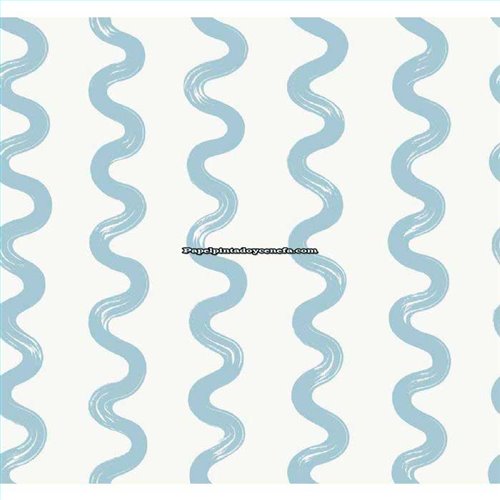 Rollo Papel Pintado NANTUCKET STRIPES REVISITED Referencia  SR20312.
