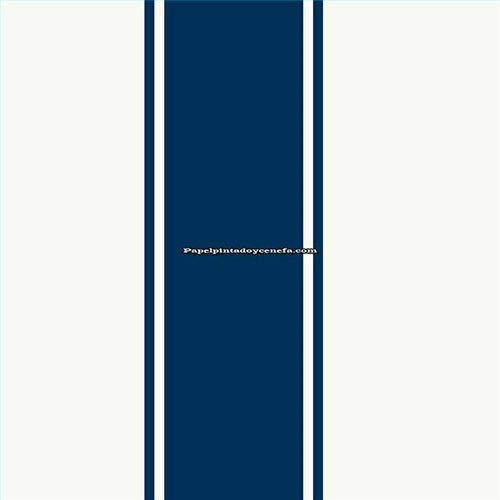 Rollo Papel Pintado NANTUCKET STRIPES REVISITED Referencia  SR21202.