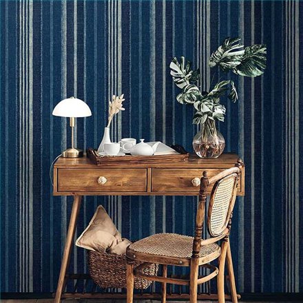 Rollo Papel Pintado NANTUCKET STRIPES REVISITED Referencia  SR20702.
