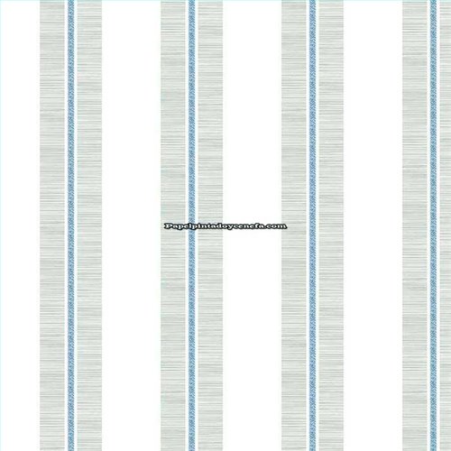 Rollo Papel Pintado NANTUCKET STRIPES REVISITED Referencia  SR21402.