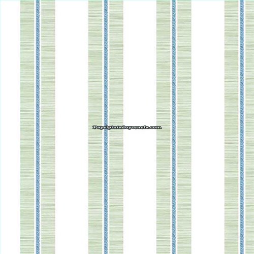 Rollo Papel Pintado NANTUCKET STRIPES REVISITED Referencia  SR21404.