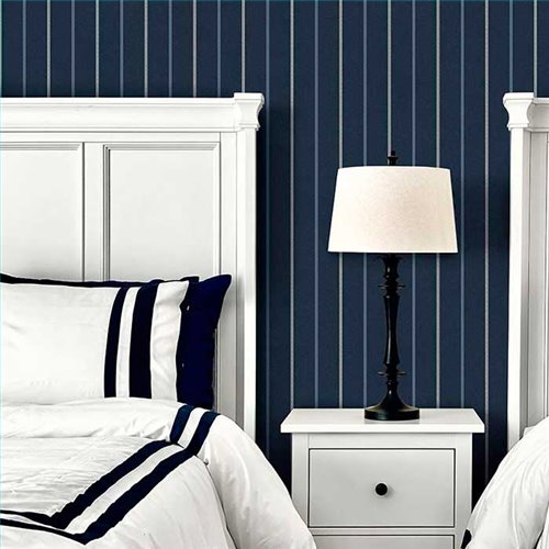 Rollo Papel Pintado NANTUCKET STRIPES REVISITED Referencia  SR21502.