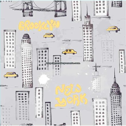 Rollo Papel Pintado HAPPY WALLS Referencia  7048-70.