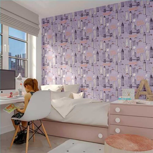 Rollo Papel Pintado HAPPY WALLS Referencia  7048-10.