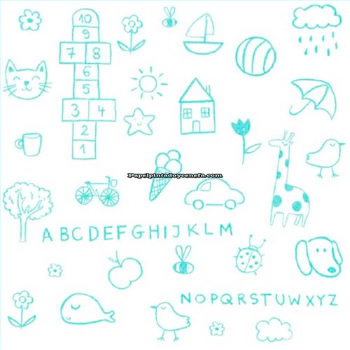 Rollo Papel Pintado HAPPY WALLS Referencia  7038-80.