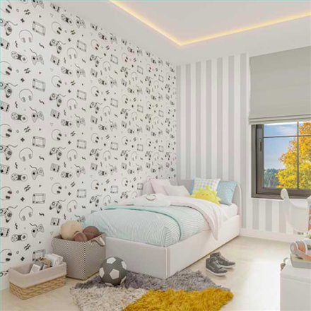 Rollo Papel Pintado HAPPY WALLS Referencia  7044-50.