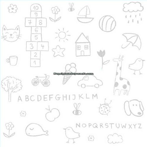 Rollo Papel Pintado HAPPY WALLS Referencia  7038-50.