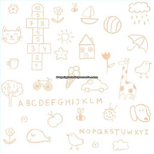 Rollo Papel Pintado HAPPY WALLS Referencia  7038-10.