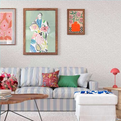 Rollo Papel Pintado LINNEA Referencia  430-01.