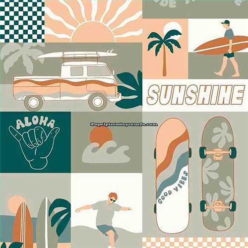 Rollo Papel Pintado FUNNY WALLS V Referencia  250-6068.