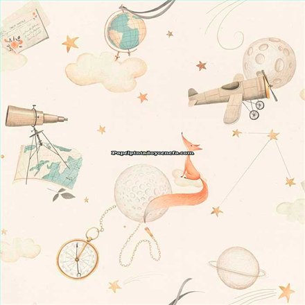 Rollo Papel Pintado BAMBINO Referencia  009-BAM.