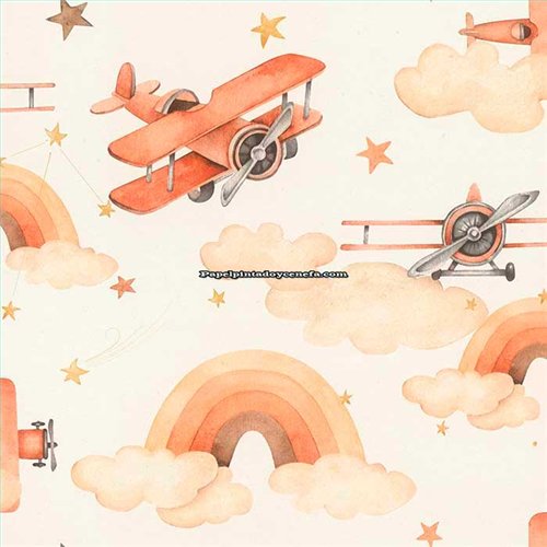 Rollo Papel Pintado BAMBINO Referencia  010-BAM.