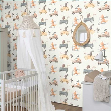 Rollo Papel Pintado BAMBINO Referencia  013-BAM.