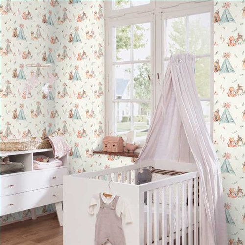 Rollo Papel Pintado BAMBINO Referencia  015-BAM.