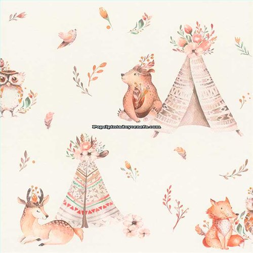 Rollo Papel Pintado BAMBINO Referencia  019-BAM.