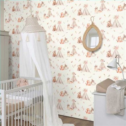 Rollo Papel Pintado BAMBINO Referencia  019-BAM.