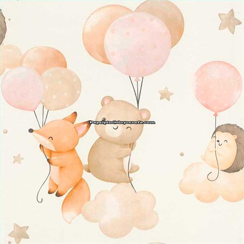 Rollo Papel Pintado BAMBINO Referencia  023-BAM.