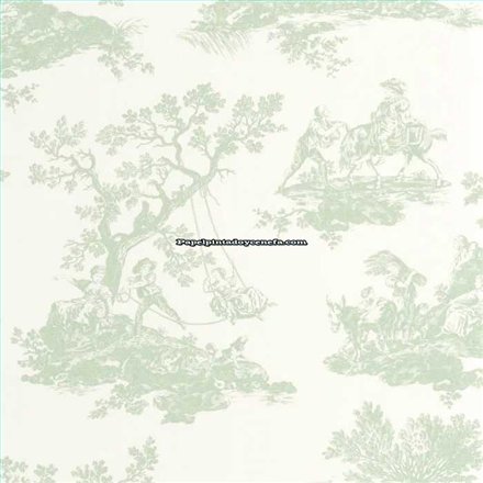 Rollo Papel Pintado LES BELLES TOILES DE JOUY 2 Referencia  BTJD201697117.
